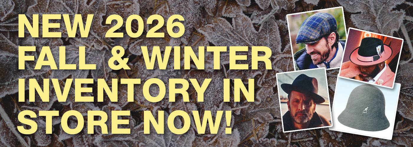 2026 Fall and Winter hats now in inventory!